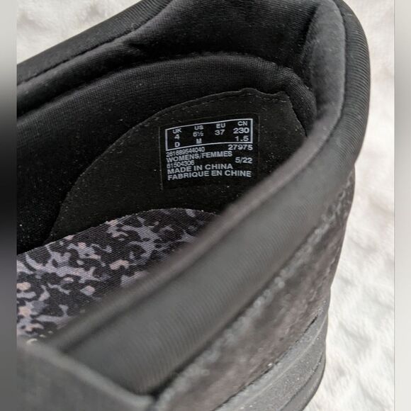 Women's Black Clarks Cloudsteppers  Breeze Bali Slip-On Shoes Size 6 1/2M - Picture 4 of 10